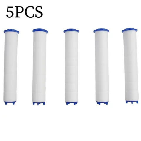 1pc / 5PCS 교체 샤워 헤드 면 필터 세트 정수 11.5*2.5cm/4.53*0.98in 샤워 물 청소용