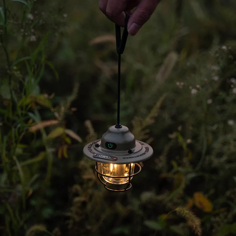 

Винтажный кемпинговый фонарь WELLHIKE Mini Pin econe с 80-часовым временем работы от батареи, портативный, для активного отдыха на природе, походов и кемпинга