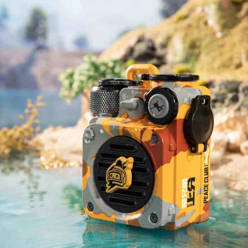 MUZEN ولد ليكون لعبة البرية للسلام الفوتون الفرخ سماعة لاسلكية تعمل بالبلوتوث المتكلم راديو في الهواء الطلق المعادن AI الذكية مكبر صوت صغير MW-PVX