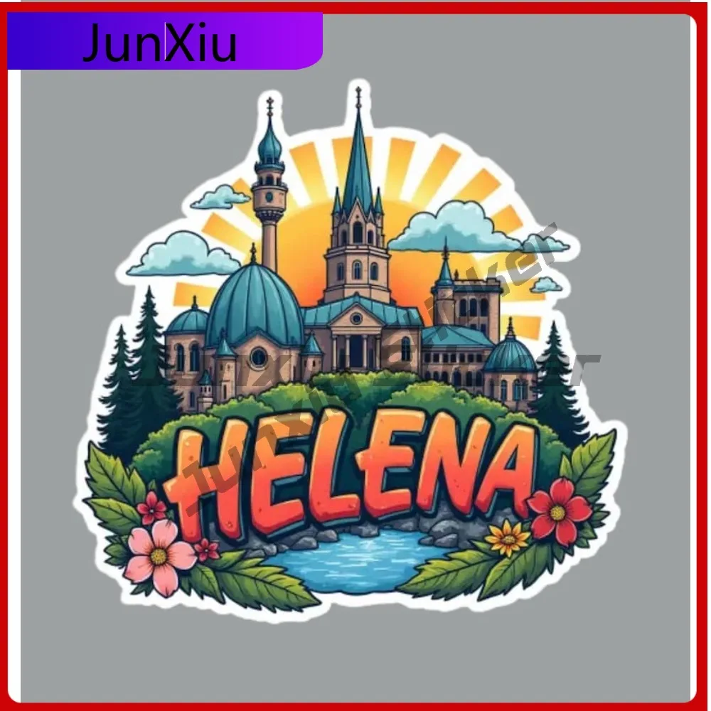 

Украшение Хелена Монтана, наклейка с царапинами X500, наклейки на мотоцикл, на заказ, лодка, грузовик, пикап, кемпер, наклейки на кузов автомобиля, вода