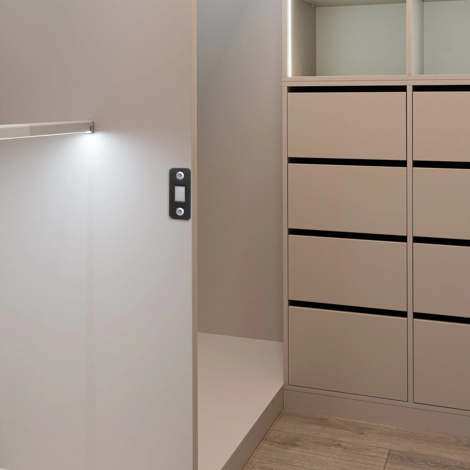 

12Pcs Cabinet Door Magnetic Catches Metal Cupboard Magnets Heavy Duty Closets Drawer Locks Cabinet Magnets Magnetic Door Catch