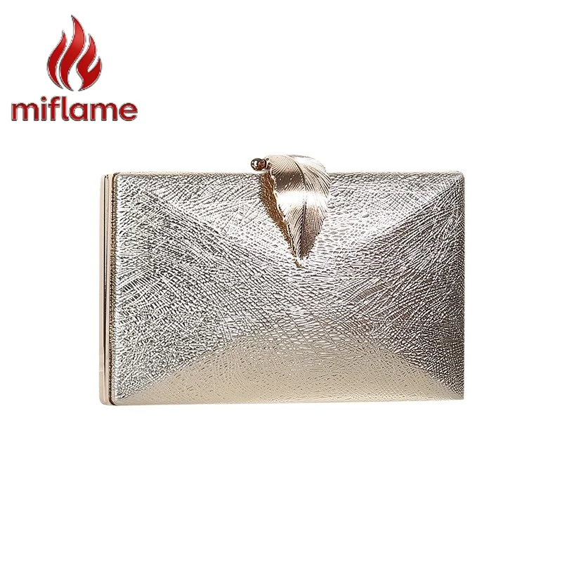 

Металлическая квадратная сумка-клатч с дизайном в виде листьев, вечерняя сумка через плечо для вечеринок и свадеб, модная мини-сумка на плечо для женщин