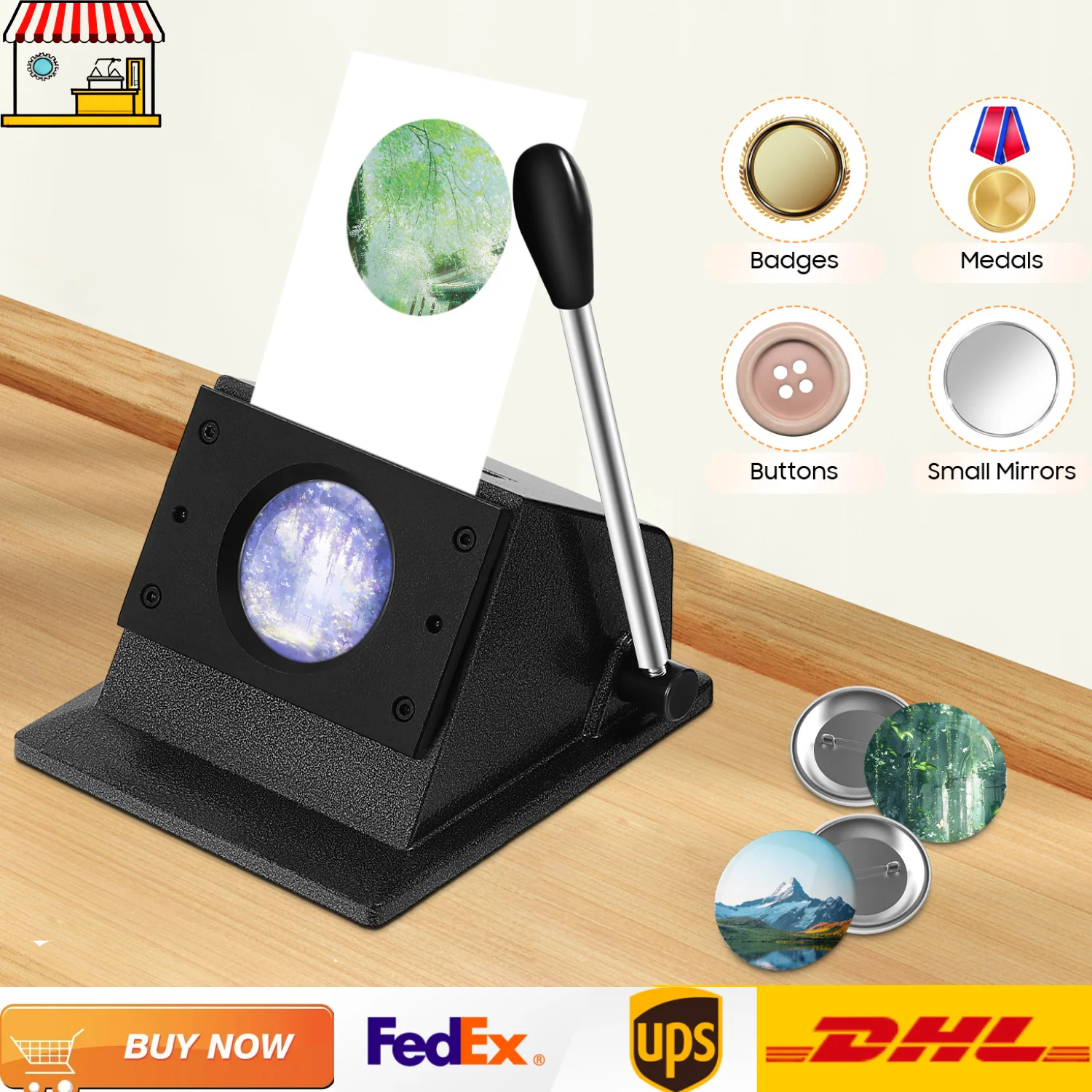 

Пресс для изготовления значков 58 мм | Круглый вырубной пресс для значков | Инструмент для изготовления значков своими руками