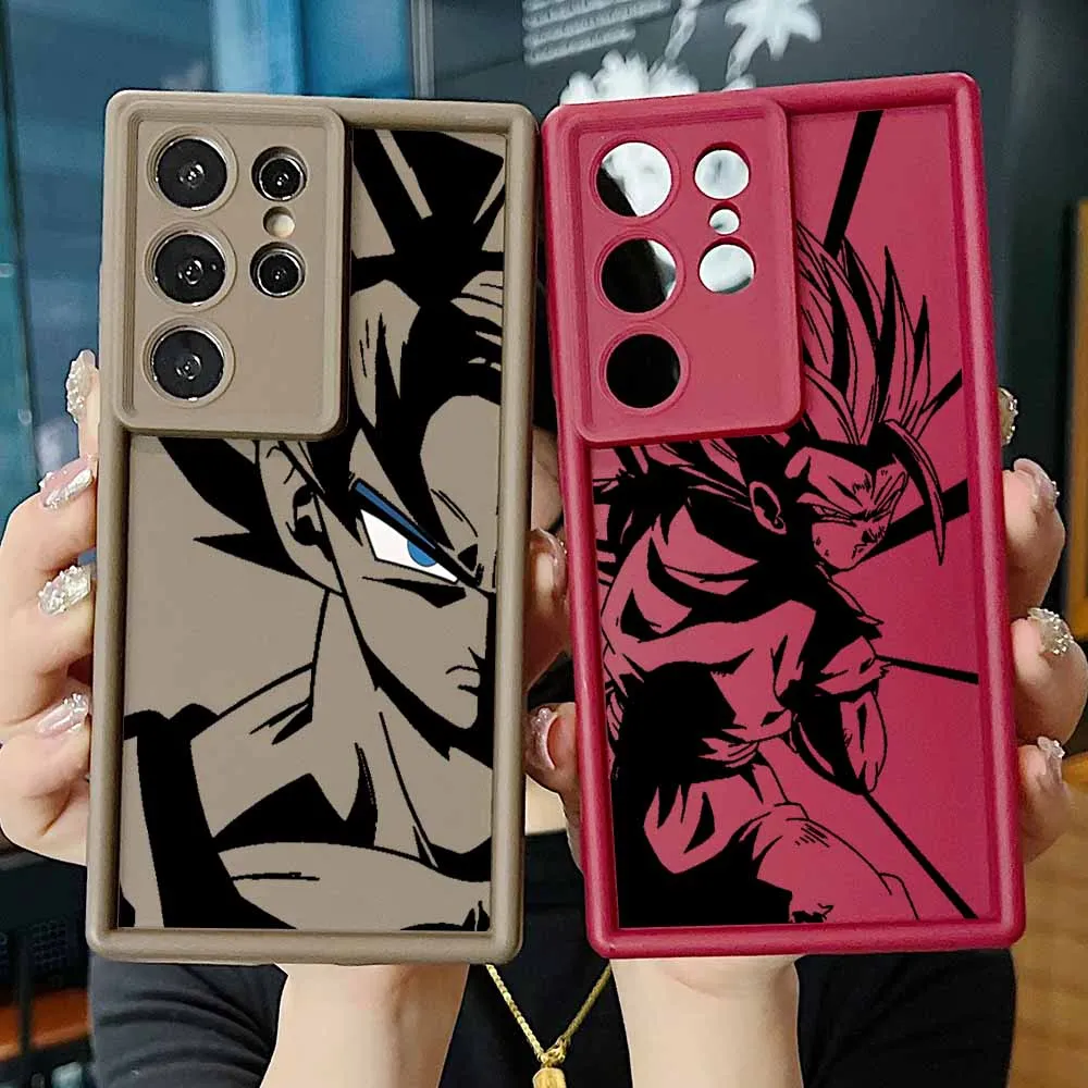 Dragon Ball Anime For Samsung A70 71 72 73 55 54 53 52 51 50 36 35 34 33 32 31 25 24 23 22 21S Eyes Ladder Phone Case