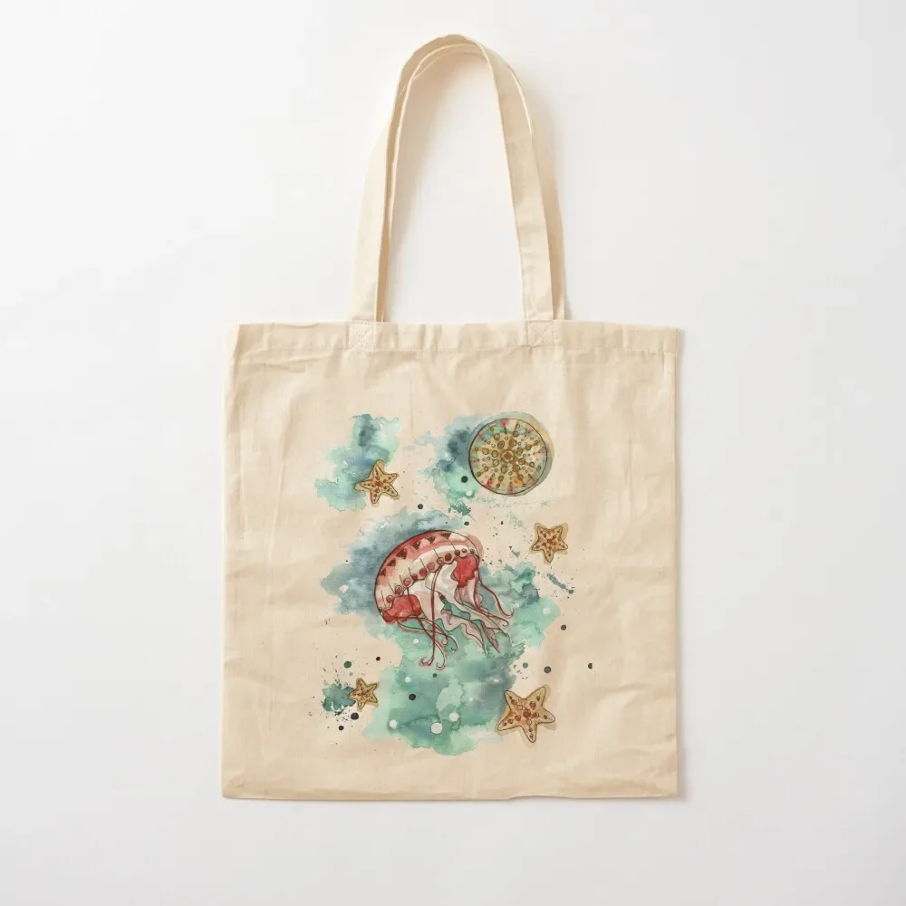 Lunar jellyfish Tote Bag personalized tote the shopper women Shopper handbag