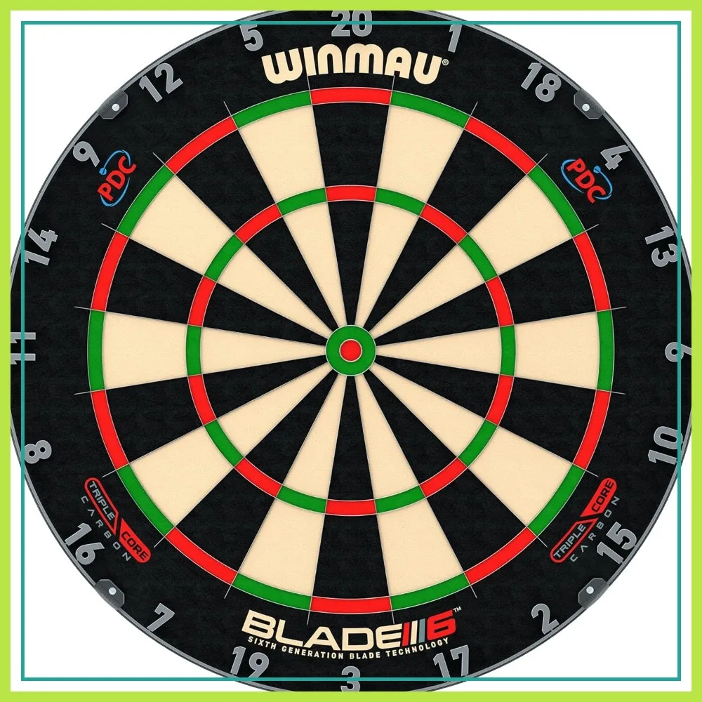 

Professional PDC Tournament Dart Board, Ultra-Thin Wire System, High-Density Sisal Construction