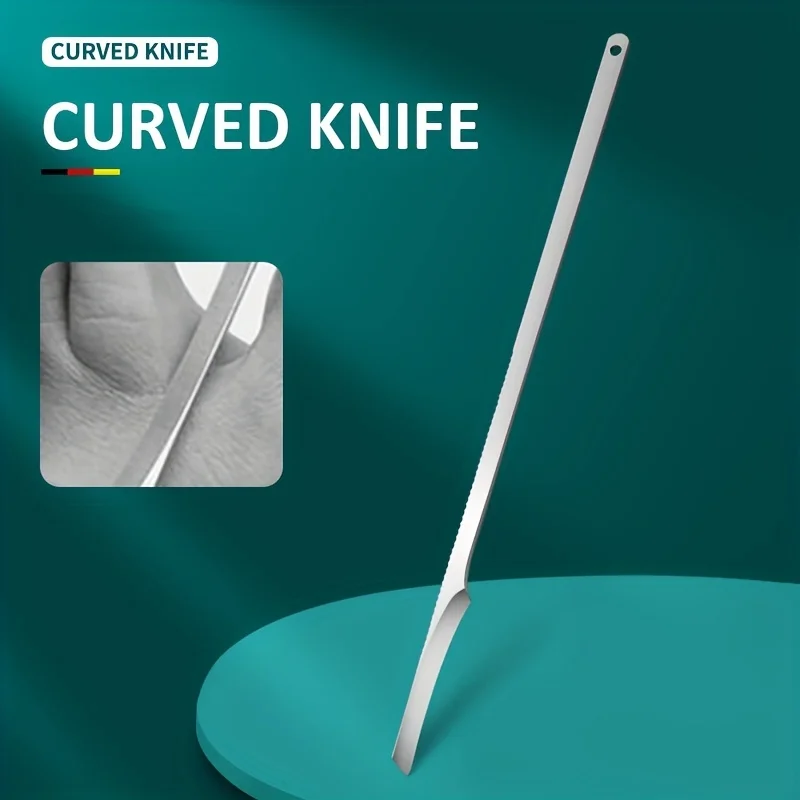 3-Piece Professional Pedicure Set: Stainless Steel Foot Care Tools for Ingrown Toenail Removal #4