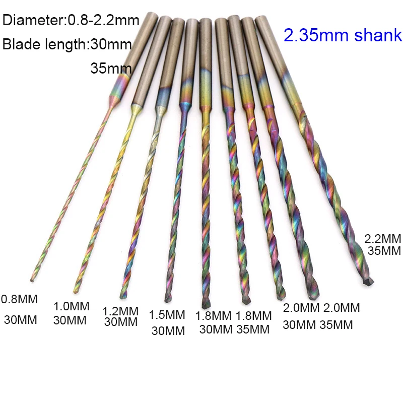 1 قطعة مثقاب الخشب 2.35 مللي متر عرقوب محفور دوامة أدوات الحفر ثقب اللكم إبرة تصلب بت ل سائق كهربائي أداة الحفر #2