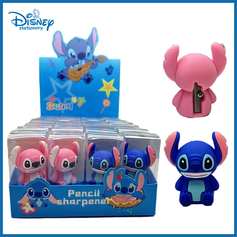 Silicone Stitch Figure Desk Ornament Pencil Sharpener Interstellar Baby Student Stationery Wholesale Available Gift Item