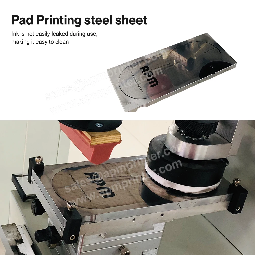 High Quality Cloth Glasses Toys Desktop Golf Ball Printing Machine Watch Dial Tampon Printer view 5
