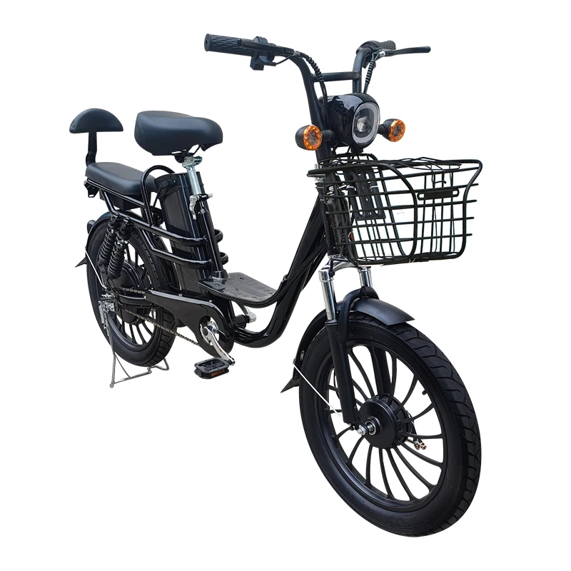 Manufacture,20 Inch Fat Tire Household Electric Bike,Delivery E-bike,350W 60V Lithium Battery Black Electric Bicycle,OEM