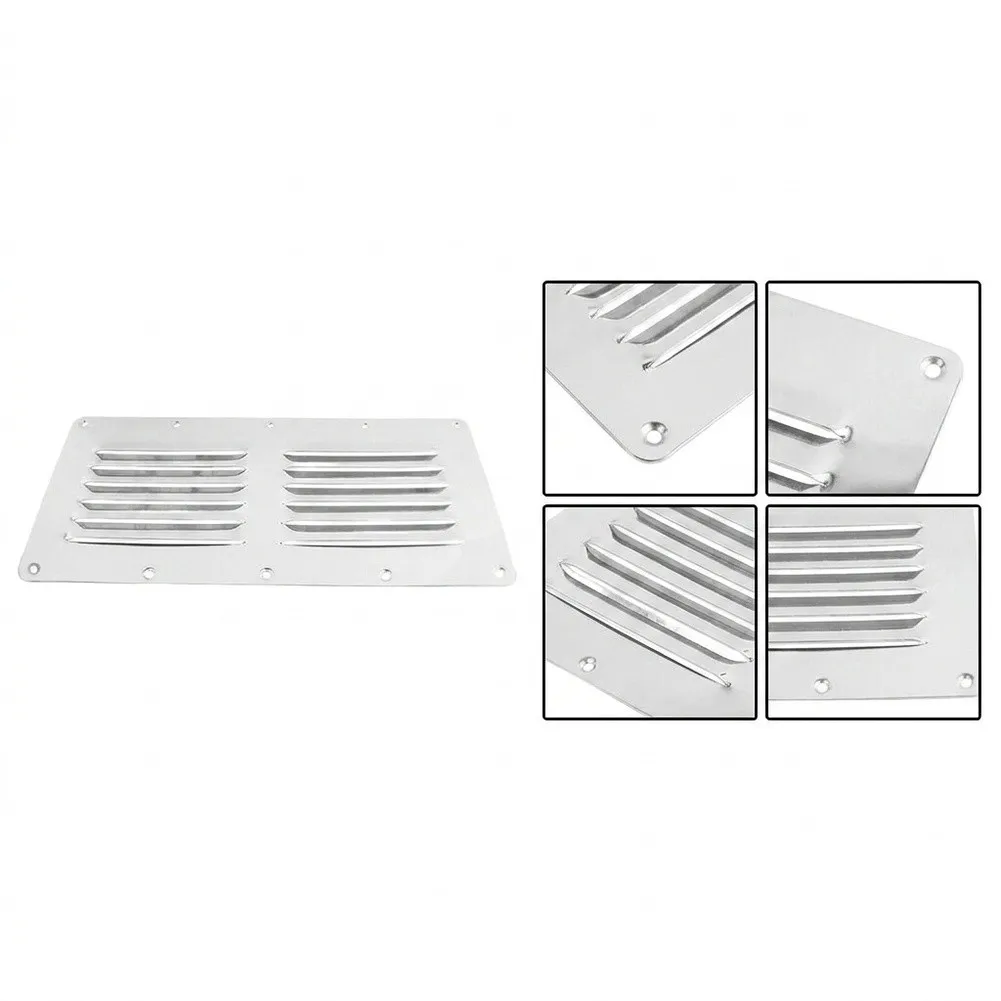 304 SS Ventilation Panel Designed for Saltwater Environments For Yachts For RVs Vessels and Mobile Vehicle Airflow