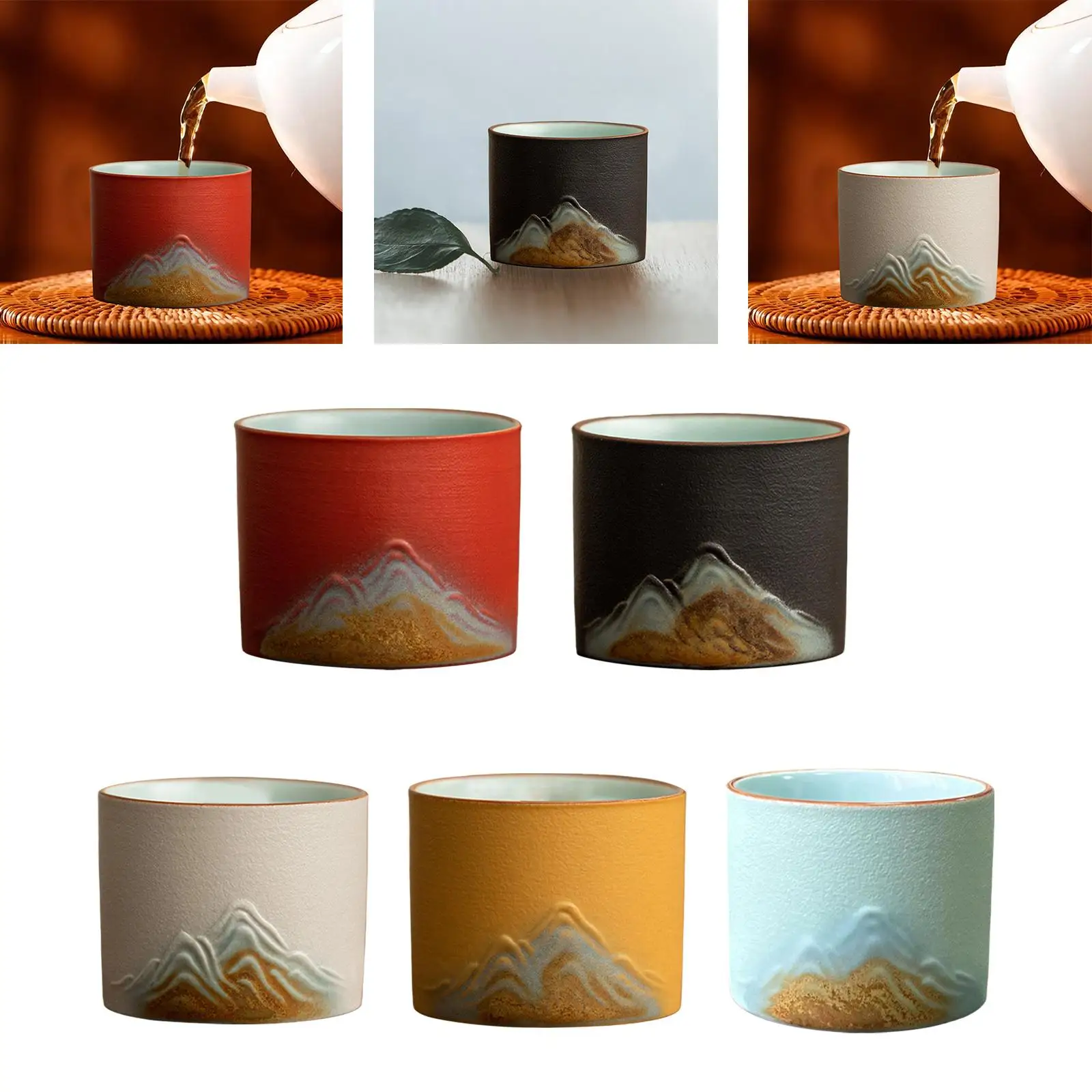 Ceramic Cup Sake Mu…