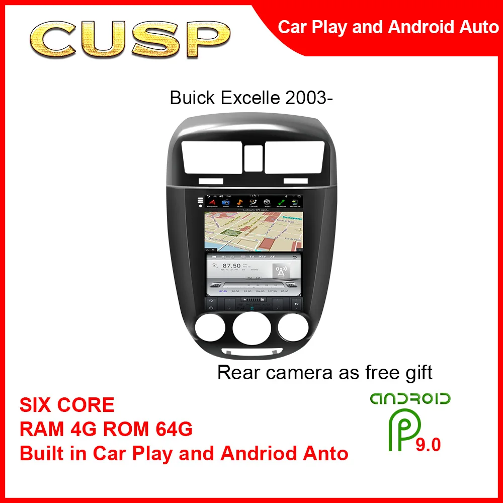 Hot sale 10.4 inch Car android Multimedia ForOpel Buick  Excelle 2003-