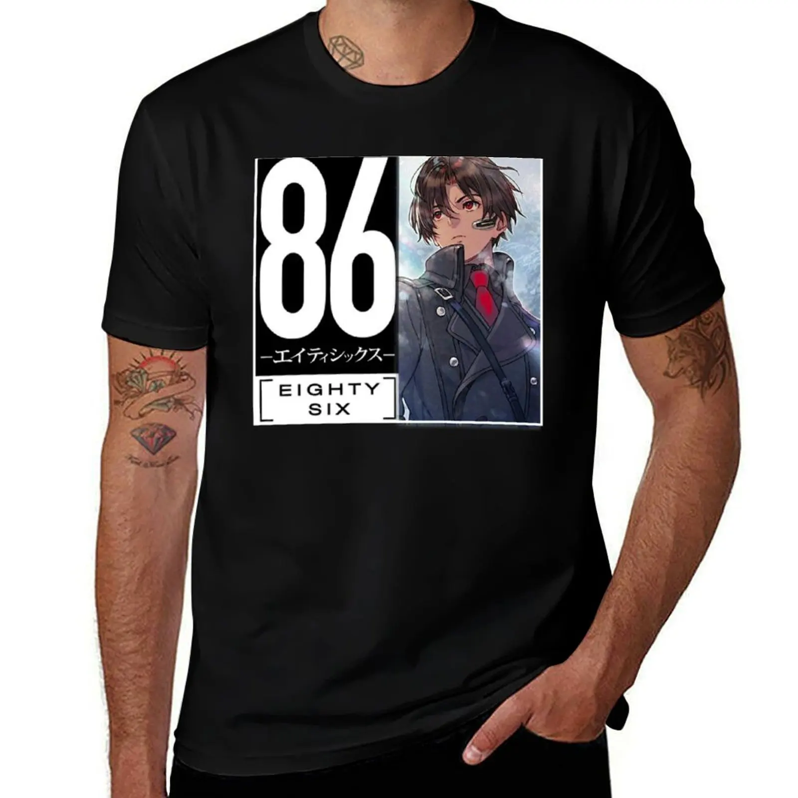 

Shinei Nozen 86 Eighty Six T-Shirt anime tshirt t shirt for man T-Shirt