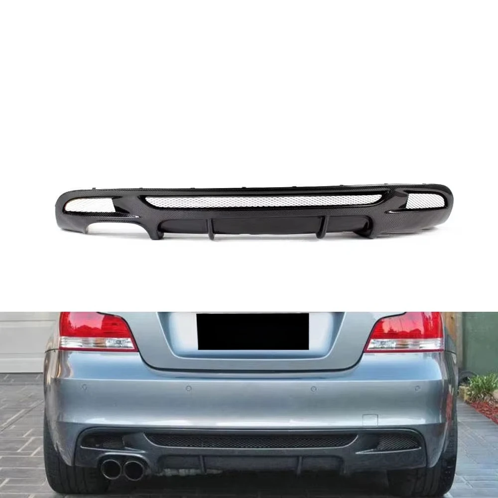Carbon Fiber E82 Rear Diffuser for BMW 1 Series E82 M TECH 2007-2013