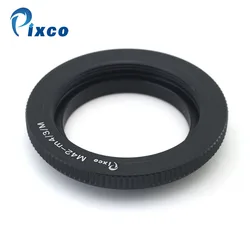 Pixco Ultra-slim Lens Mount Adapter Ring for M42 Screw Lens to Micro Four Thirds M43 Camera