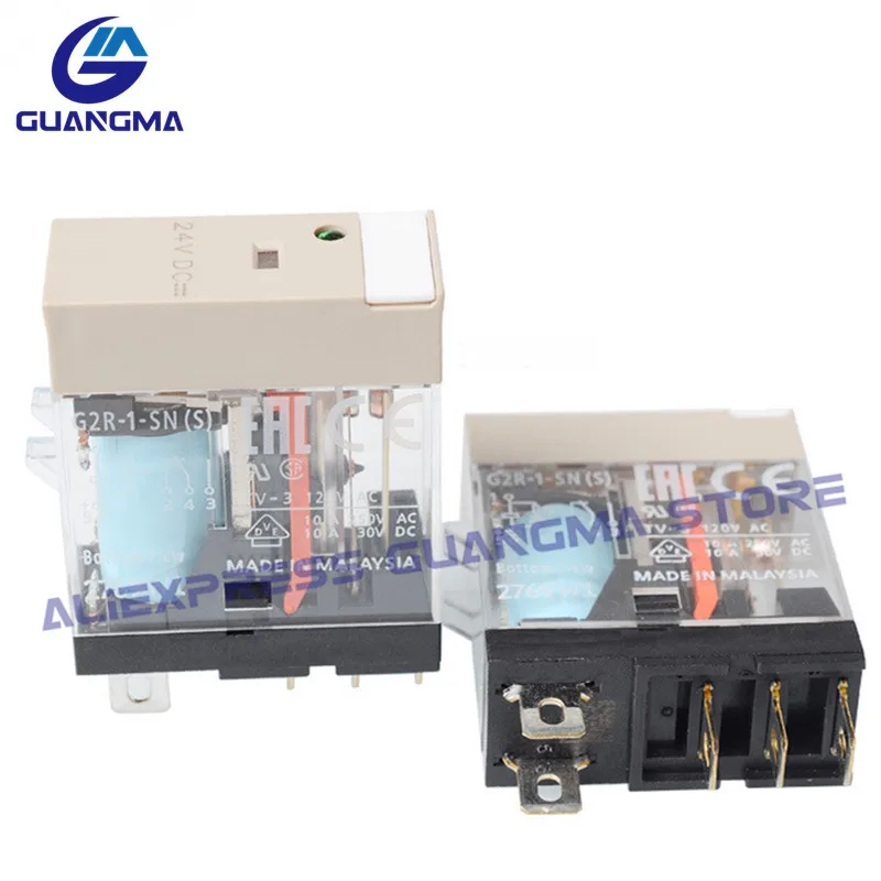 Imagem -05 - Pcs G2r1-snds G2r-1-snds G2r-1-sndi G2r-1-sni G2r-1-sni G2r2-sn G2r-2-sni s Dc24v Ac220v Ac110v Ac230v 8pin 10