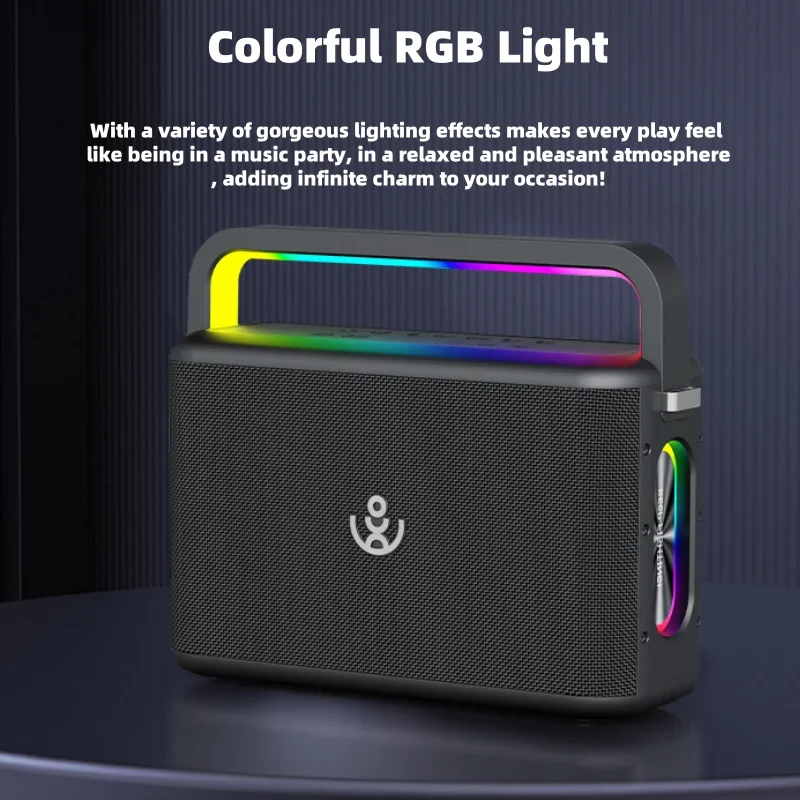 120W Xdobo Sinoband Nuts プロ仕様カラオケスピーカーマイク ポータブル防水スピーカー ワイヤレスマイク付き 製造