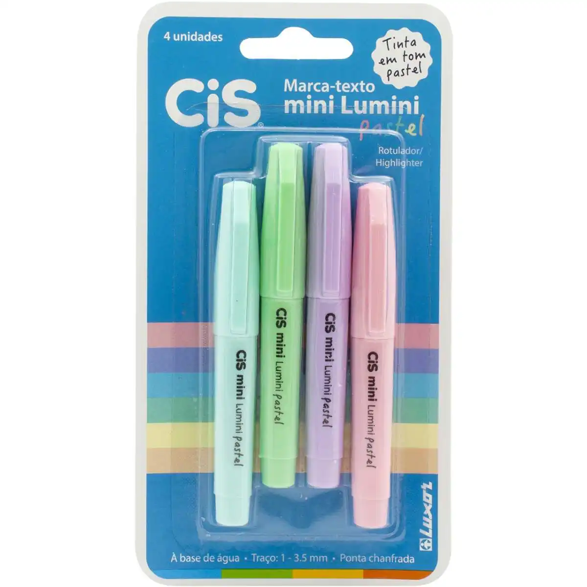 Caneta Marca text Mini Lumini CIS Tom Pastel