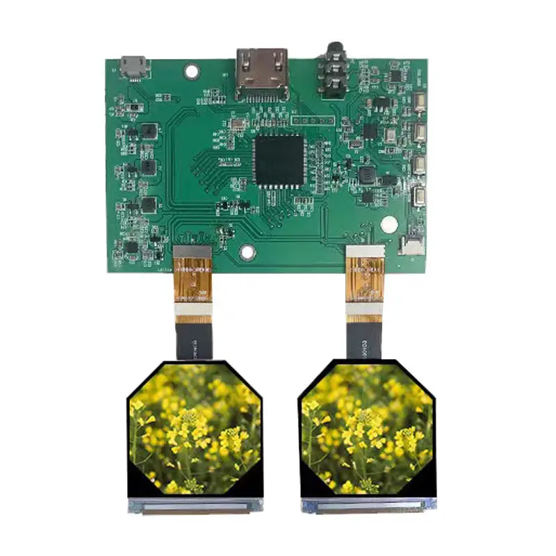 Hd Resolution Color Monitor Dual Screen Driver Kit Display Module