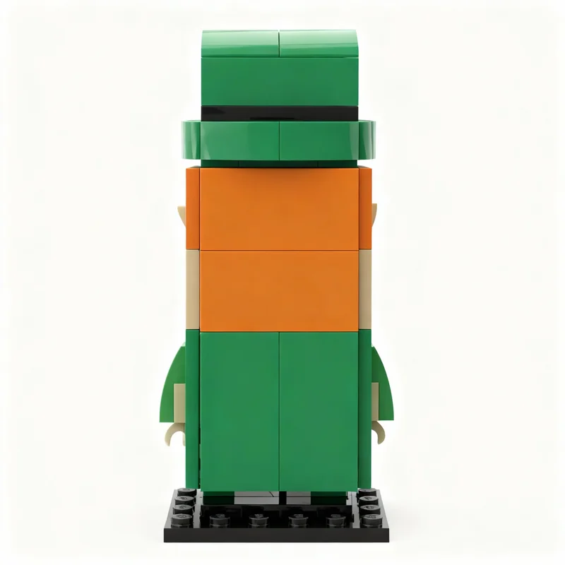 ตัวต่อ MOC Leprechaun Brickheadz 139 ชิ้น ชุดตัวต่อสร้างสรรค์ ของเล่นเสริมพัฒนาการ ของขวัญคริสต์มาส ของขวัญวันเกิด