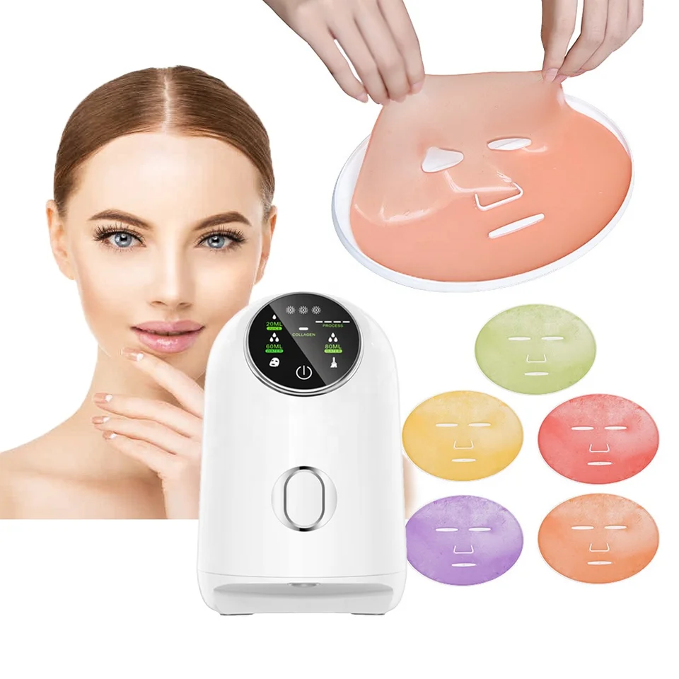 Household Intelligent Mask Machine DIY Natural Fruit Vegetable Mask Machine Automatic Spa Facial Treatment Machine