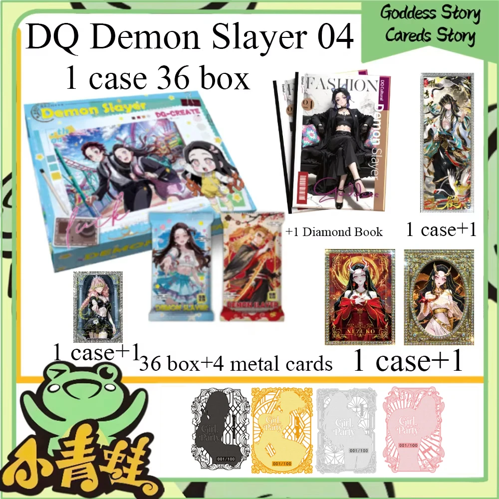 

Wholesale Case Newest DQ Demon Slayer Wave 4 Rare Dream Wedding Card Love BP Card Classics Anime Collection Cards