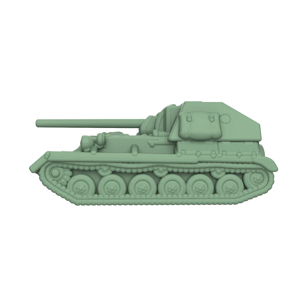 SSMODEL SS612 1/350 1/700 Military Model Kit Soviet SU-76M 85mm D-5S Tank Destroyer Miniature Static Model War Games