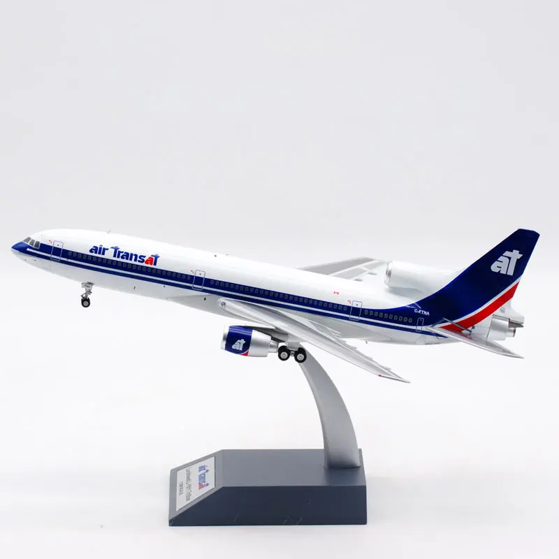 Diecast 1/200 Scale Air Transat L1011 Airliner C-FTNA Alloy Aircraft Model Collection Ornaments Souvenir Display