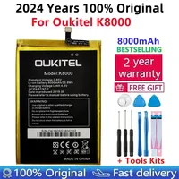 100% Original 8000mAh battery For Oukitel K8000 Bateria Mobile Phone Replacement Battery + Gift Tools