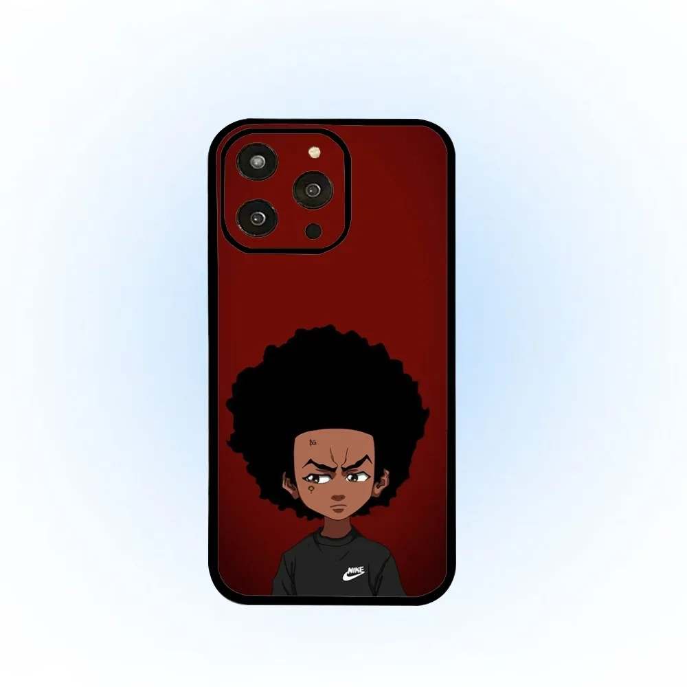 Huey Freeman Boondocks чехол для телефона Iphone 15 11 13 14 Pro Max 7 8 Plus X Xr Xs Max Se2020 12mini чехол