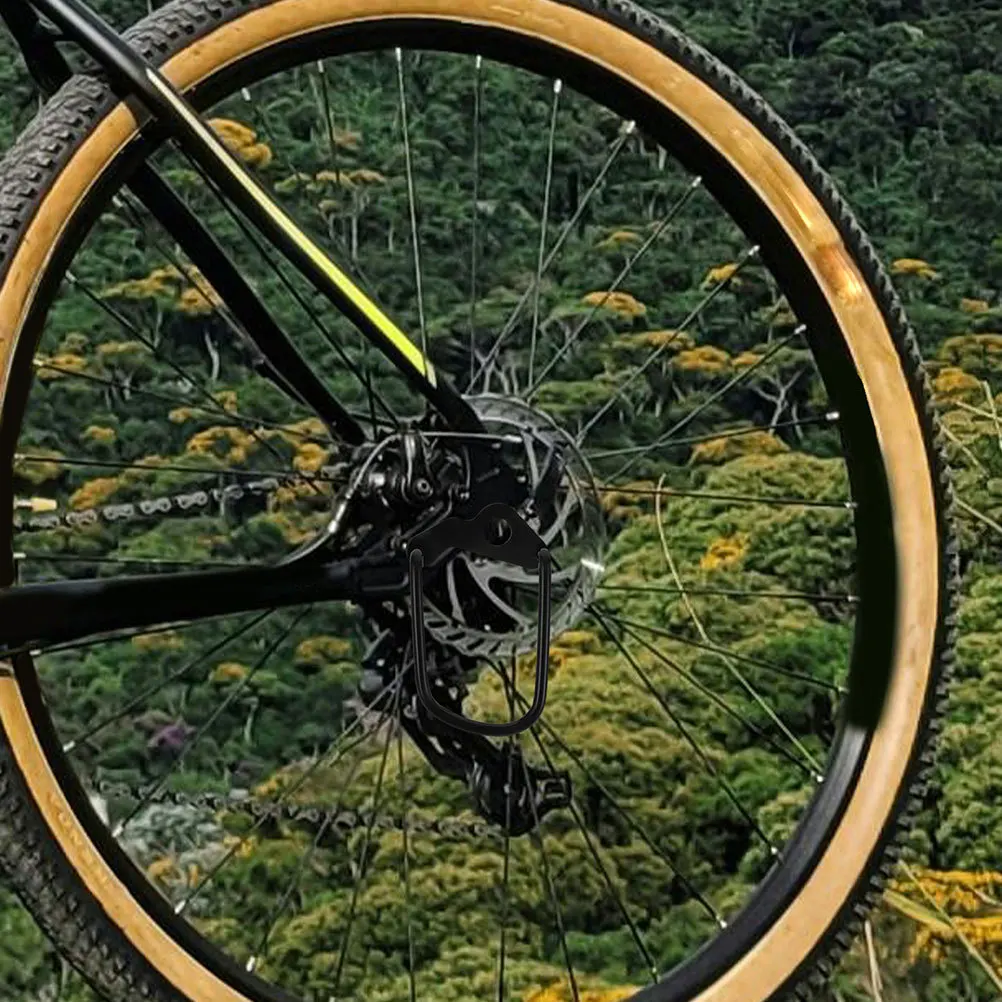 

2Pcs Bicycle Derailleur Protective Guard Rear Derailleur Hanger Extender Iron Material Impact Resistant for Mountain Bikes