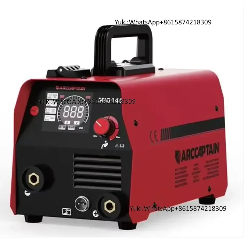 European Standard Non-Gas Semi-Automatic 230V 130A 3-in-1 MIG/Lift TIG/MMA Wholesale Welding Machine