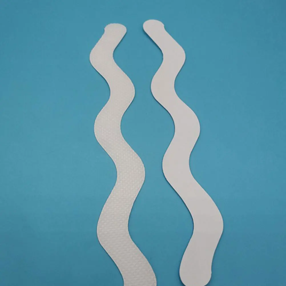 

Transparent Anti Slip Bathtub Stickers 36 48PCS PEVA Safety Strips for Shower Floor Bathroom Non Slip Decals Bathtub Use