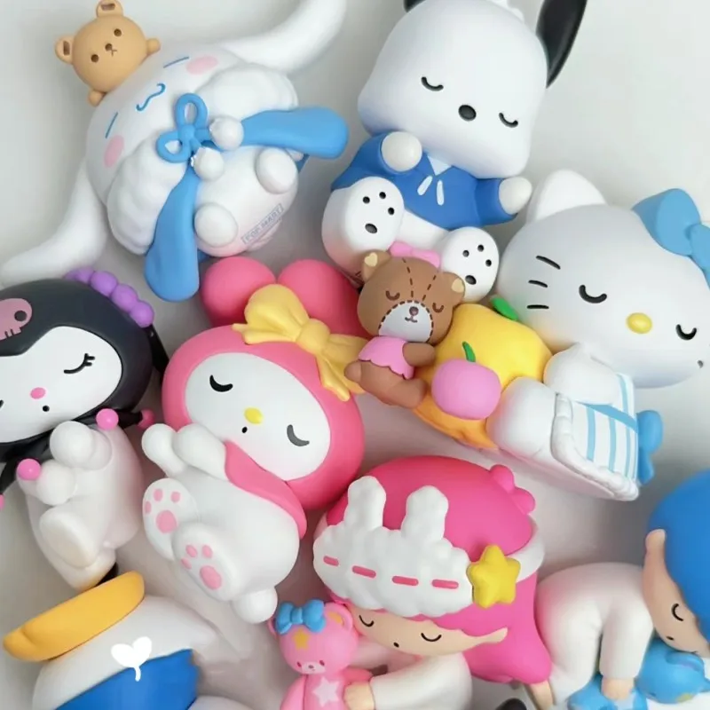 Sanrio กล่องตาบอดนอนหลับอย่างปลอดภัย, mymelody Kuromi pachacco pompurin ของเล่นตกแต่งคริสต์มาสเด็กผู้ชายของขวัญวันเกิดเด็กผู้หญิง