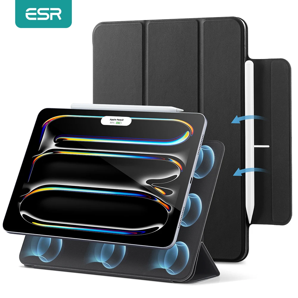 yZ[zESR iPad Pro 13/11(M5/M4)p}OlbgJo[AiPad Air 13/11 (2024/2025)&iPad Mini 7&iPad 12.9ΉAoEhX}[gO܂X^hP[X