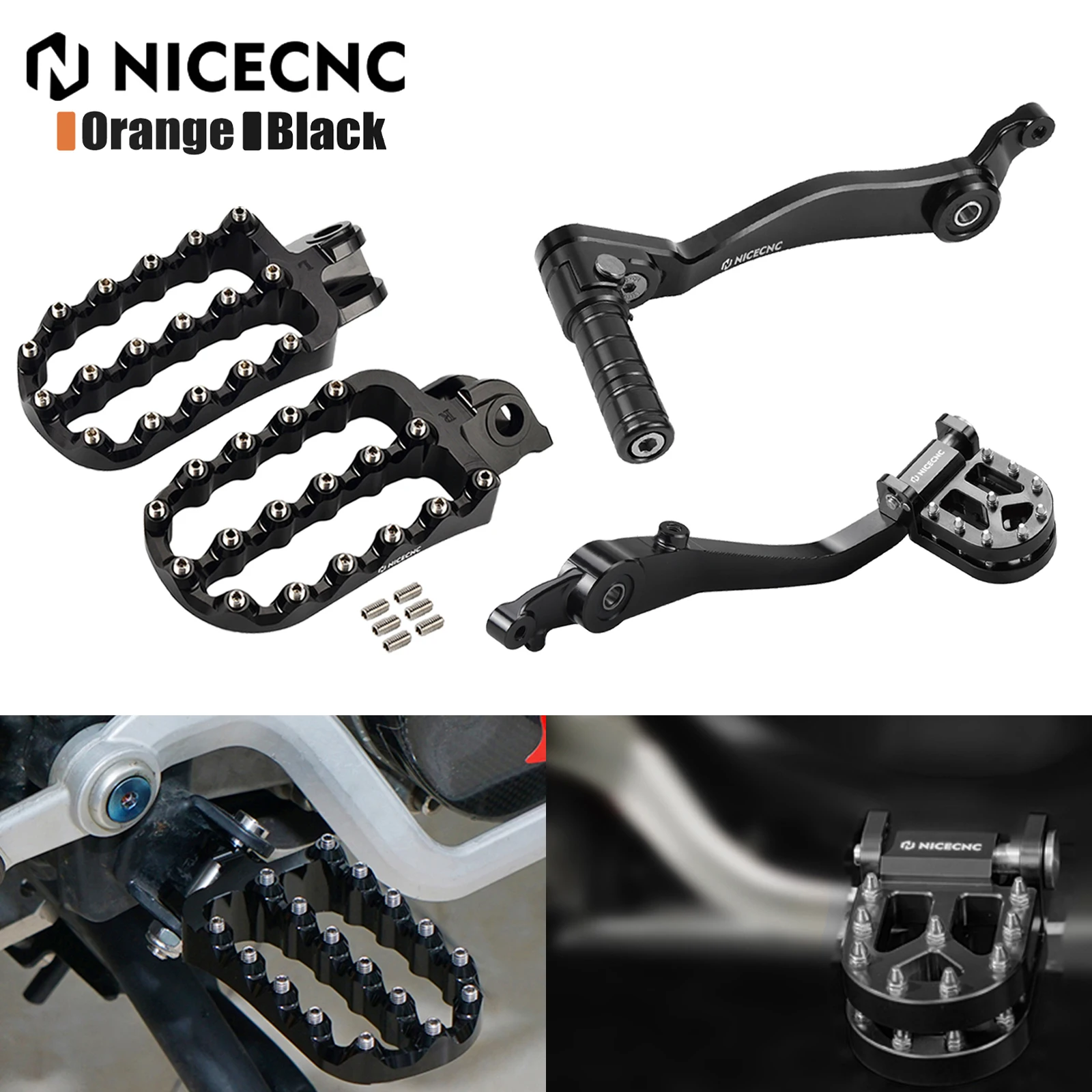 

For KTM 790 890 Adventure R/Rally Husqvarna Norden 901 2021-2026 Footpegs Footrests Rear Brake Pedal Gear Shift Lever 890 SMT