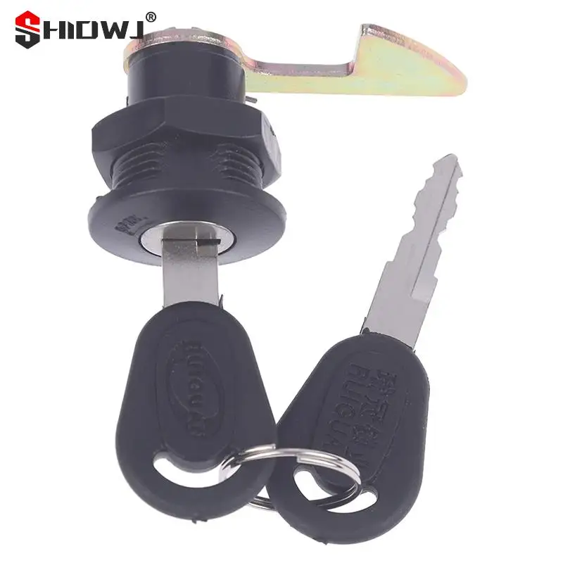 1set Electric Car Scooter Tail Box Lock Trunk Lock Accessories Motorcycle Rear Locks 2 Keys+1 Lock