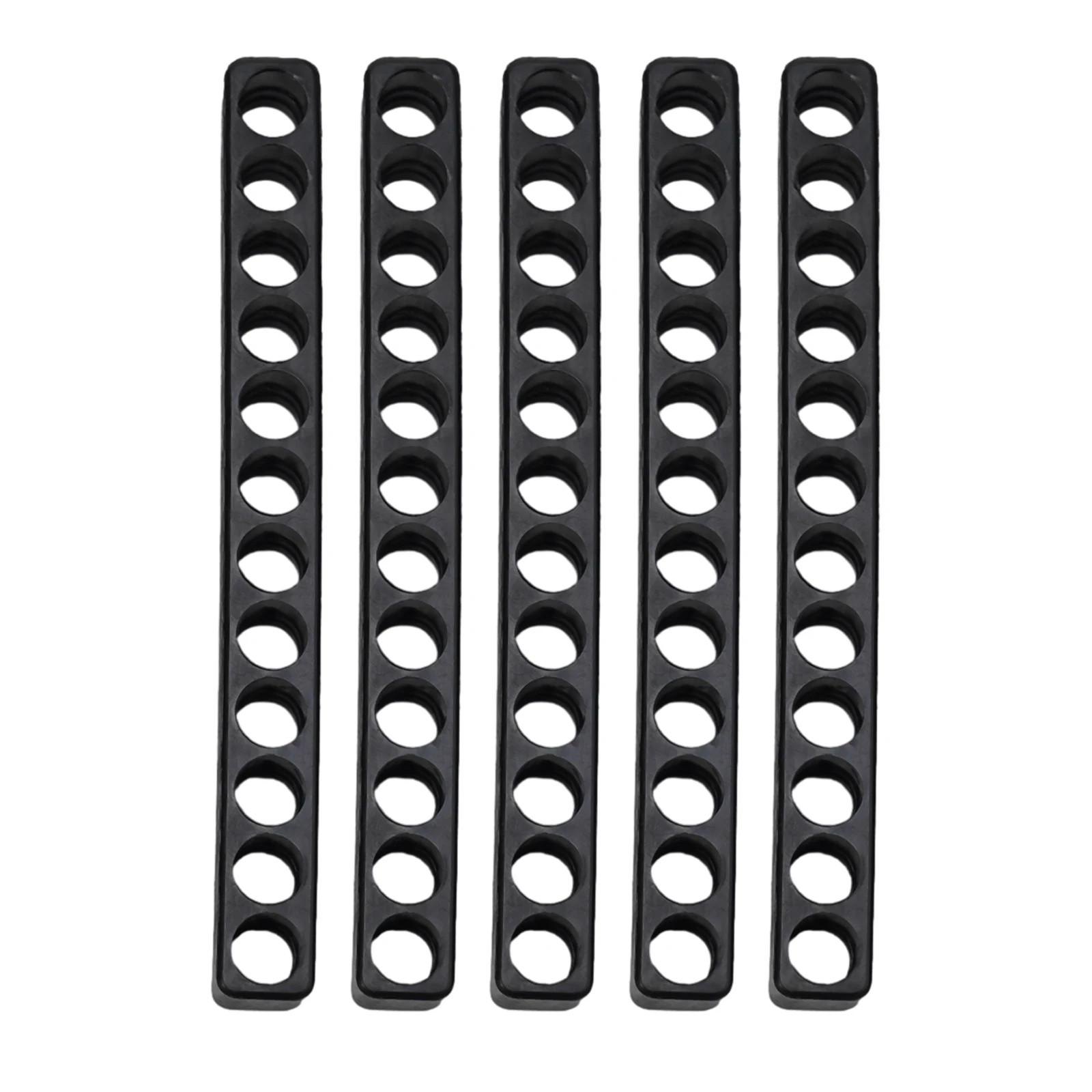 

5pcs Bit Holder 12 Hole 1/4 Hex Shank Screwdriver Plastic Screwdriver Storage Nutdrivers Tool Box Storage Strip Hand Tools