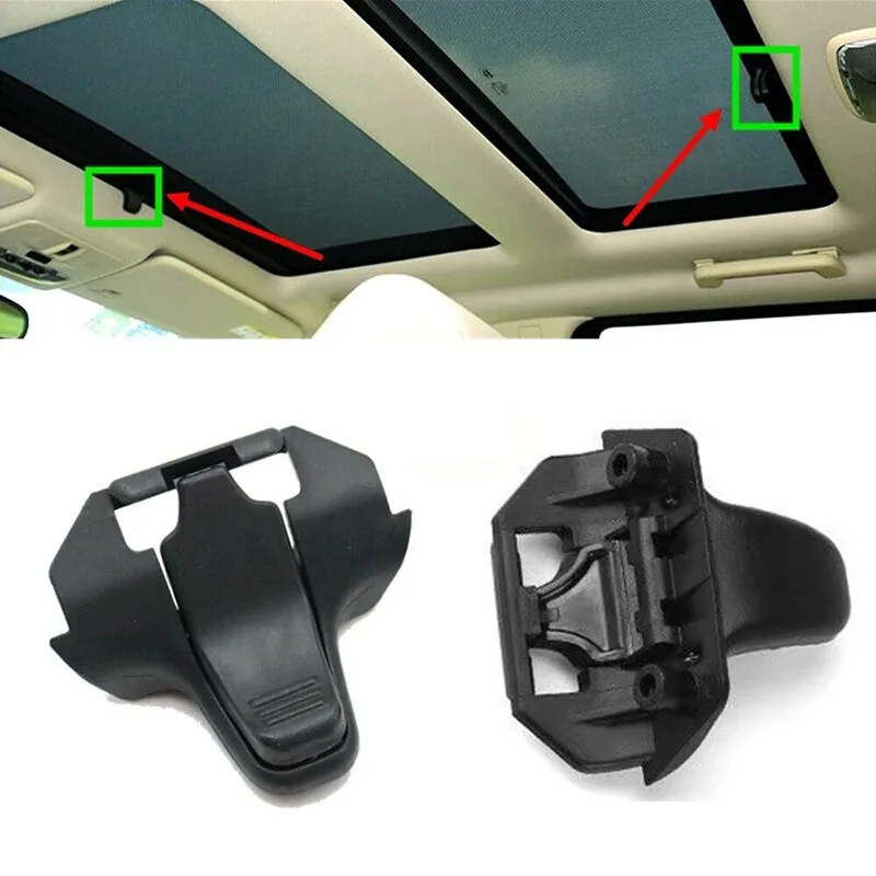 

Two Sunroof Shade Handle Buckle Clips for Land Rover Freelander 2 LR2 L359 06-14