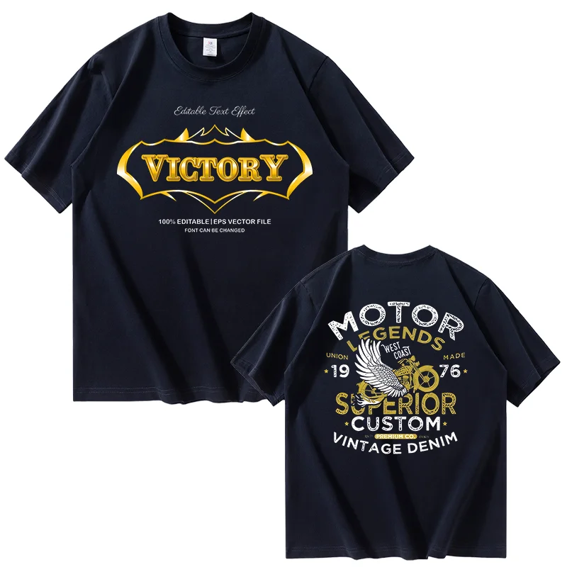 Camiseta gráfica para hombre, camiseta holgada de manga corta con cuello redondo, transpirable y cómoda, novedad de verano