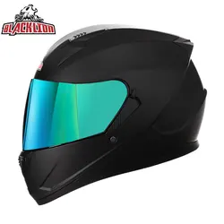 Cascos de carreras de cara completa doble visera todoterreno Casco de motocicleta Moto Casco Moto Motocross hombres mujeres capacete aprobado por DOT