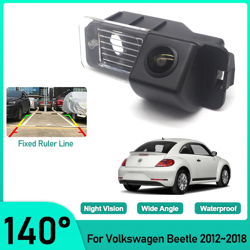 

Backup Rear View Camera For Volkswagen For VW Beetle 2012 2013 2014 2015 2016 2017 2018 Night Vision license plate Camera