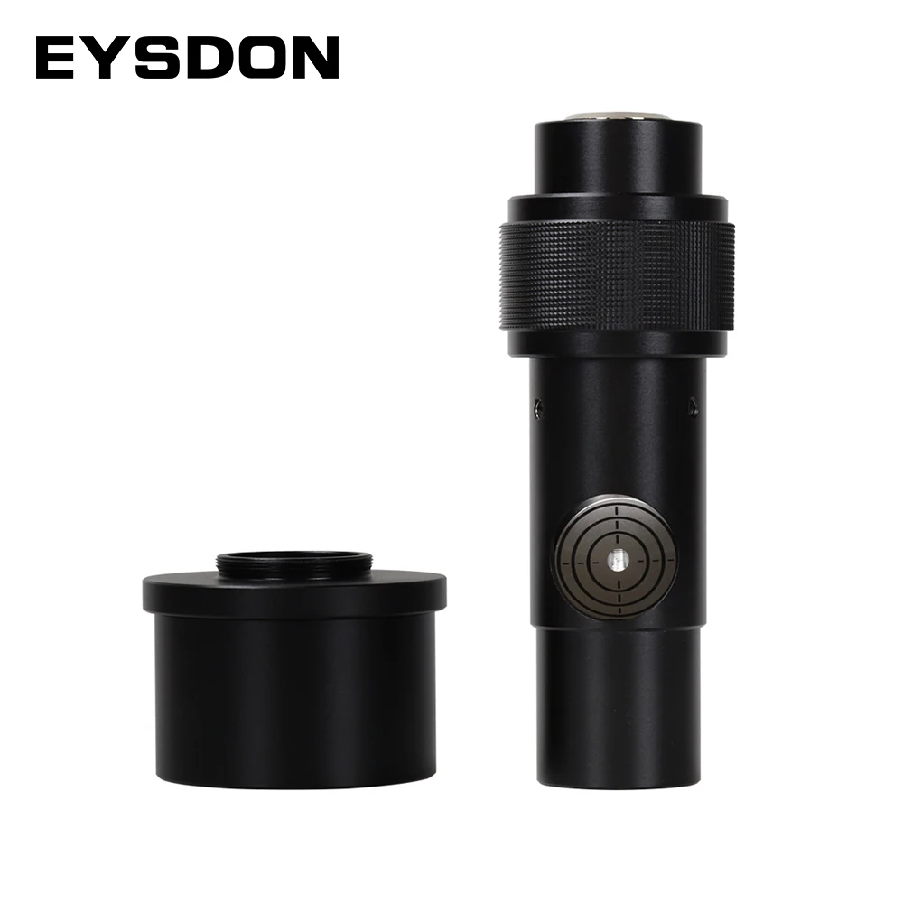 EYSDON 1.25" Telescope Collimator Red Dot Laser With 2" Interface Adapter for Newtonian Reflector Telescope on Astrophotography