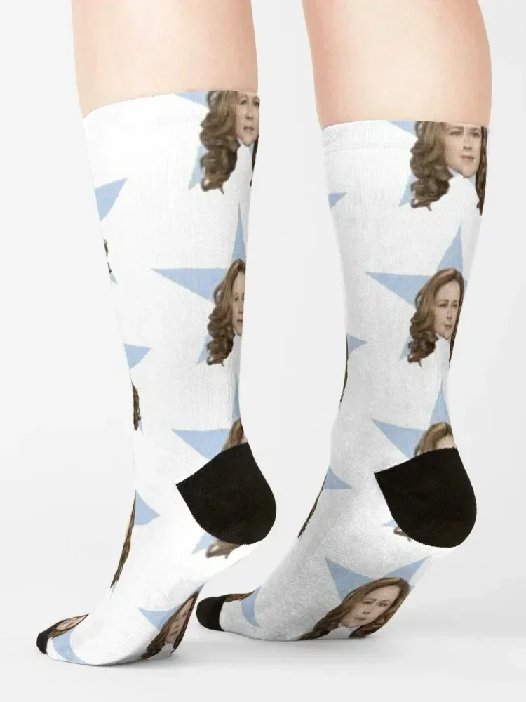 جوارب Pam's Mug Star Socks لكرة القدم مضادة للانزلاق على شكل زهور فضفاضة للرجال من علامة تجارية فاخرة للسيدات #4