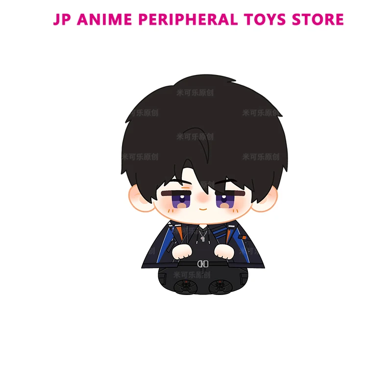 Nuovo giocattolo di peluche Love and Deepspace da 12 cm Caleb Sylus Doll Portachiavi con ciondolo Decorazione per zaino Regalo carino per la raccolta di fan