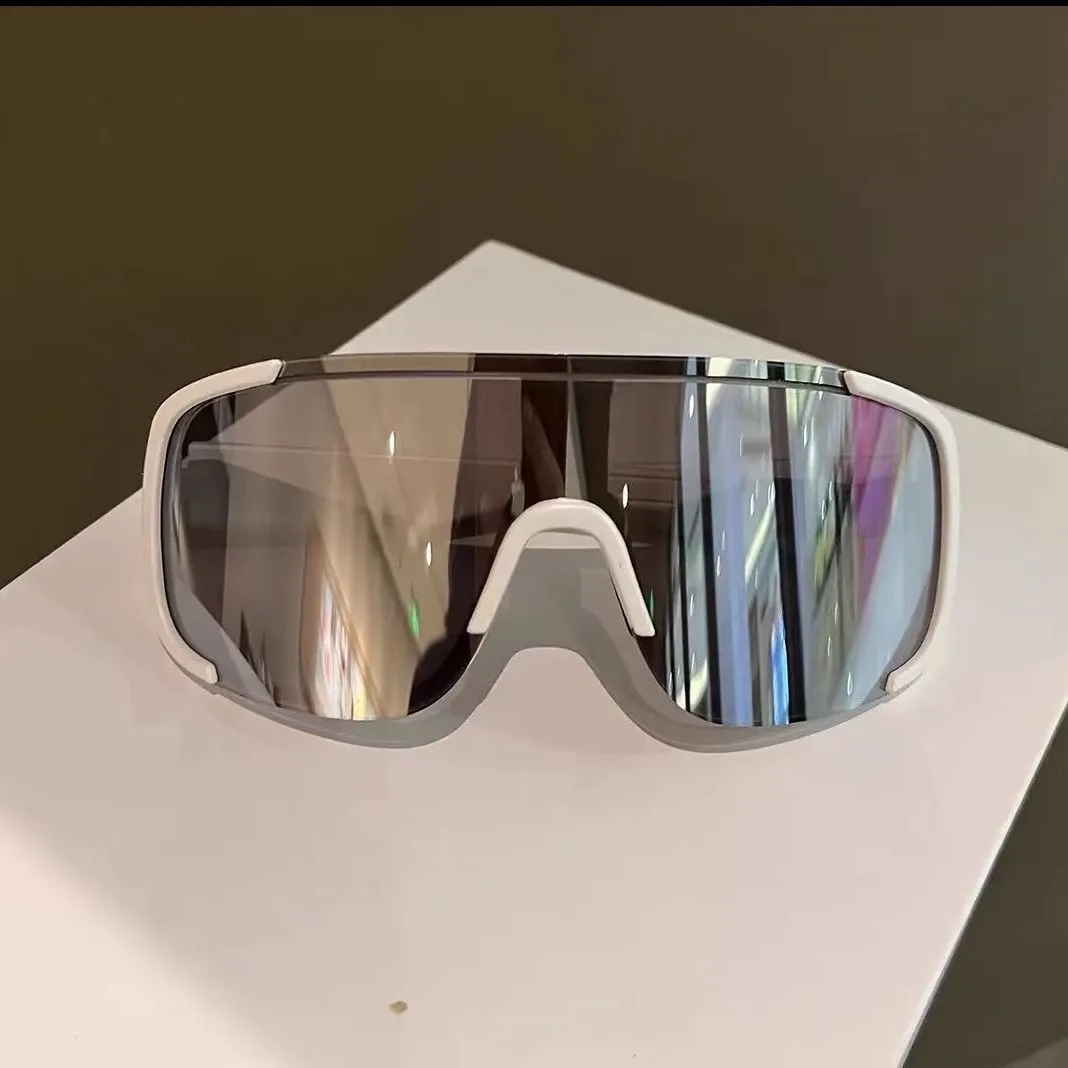 Neue Y2K-Stil Radfahren Sonnenbrille winddichte Brille für Männer Frauen Retro-reflektierende Folie Objektiv Straßenreiten Sportbrille – Detail 3