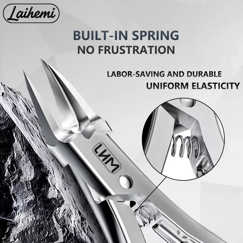 Ingrown Toenail Clippers - Heavy Duty Straight & Curved Blade Nail Nippers for Thick, Hard, and Ingrown Toenails view 4