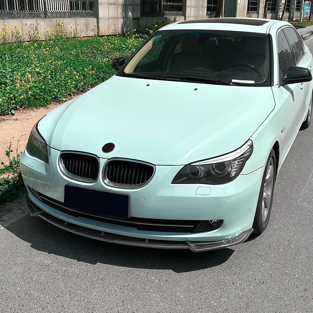 FOR BMW 5 Series E60 E61 LCI 2008-2010 Standard Edition Front Lip Spoiler Front Bumper Shovel Modification Car Body Kit